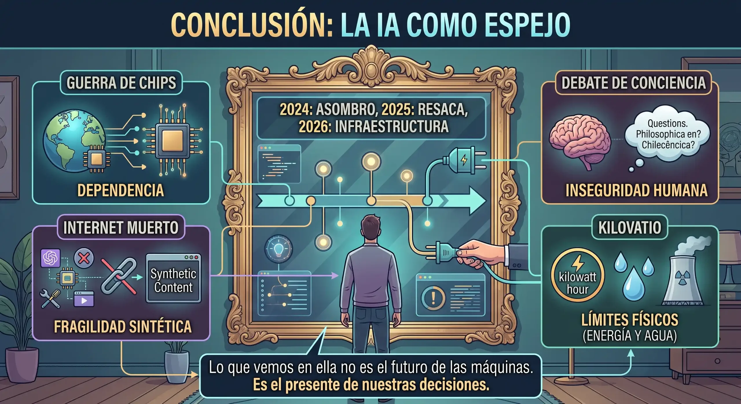 Conclusión: La IA como Espejo de Nuestras Decisiones